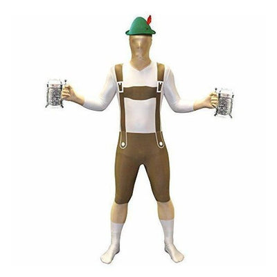 Lederhosen Morphsuit Adult Costume - Jokers Costume Mega Store