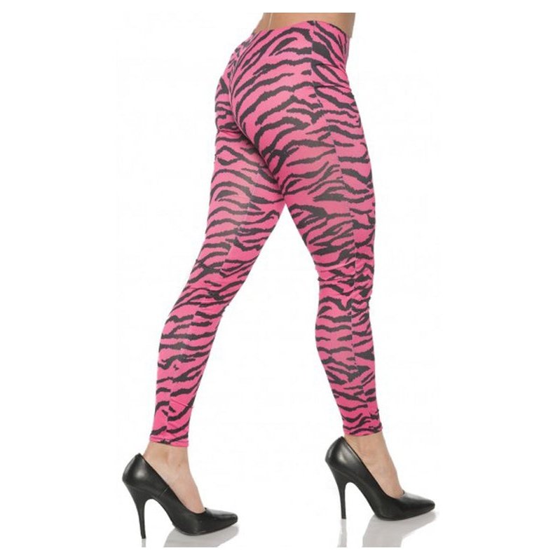 Leggings Pink Zebra - Jokers Costume Mega Store
