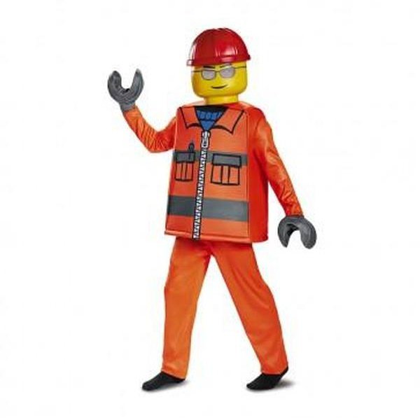 Lego Construction Worker Child Deluxe Costume - Jokers Costume Mega Store