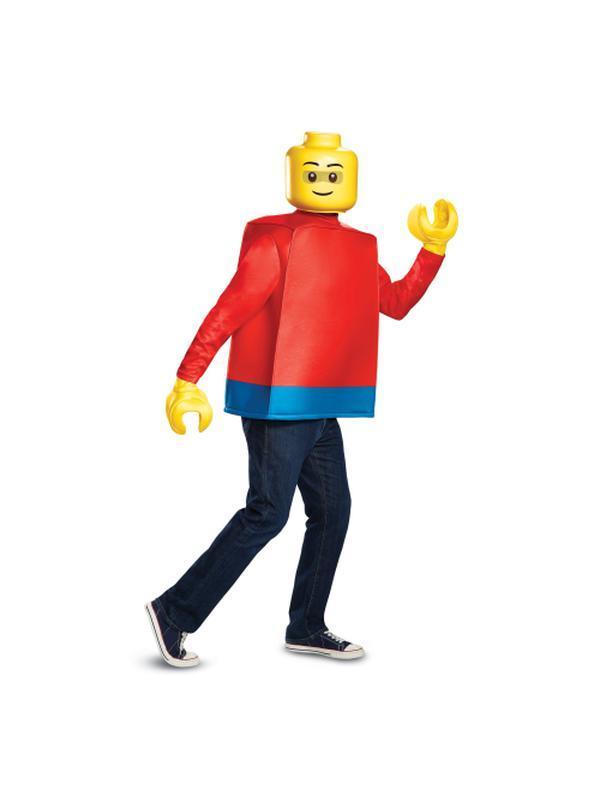 Lego Guy Classic Costume Adult - Jokers Costume Mega Store