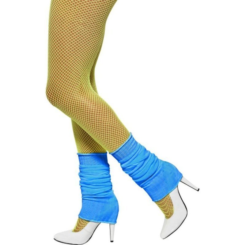 Legwarmers - Neon Blue - Jokers Costume Mega Store