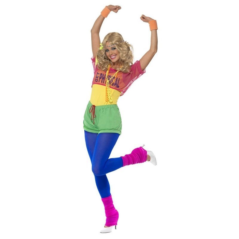 Let's Get Physical Girl Costume - Jokers Costume Mega Store