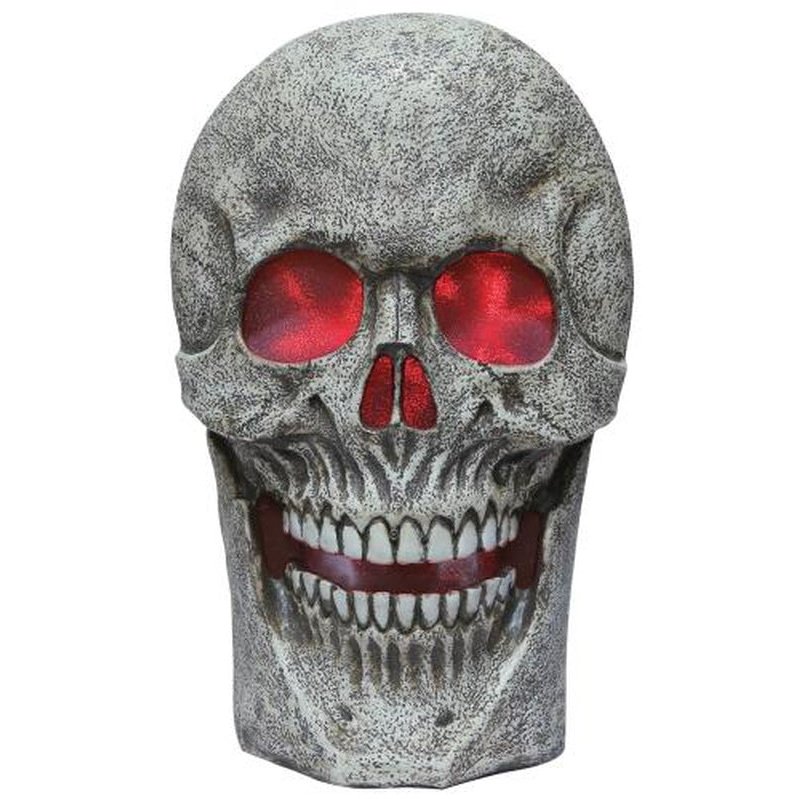 Light Up Skull With Sound - Jokers Costume Mega Store