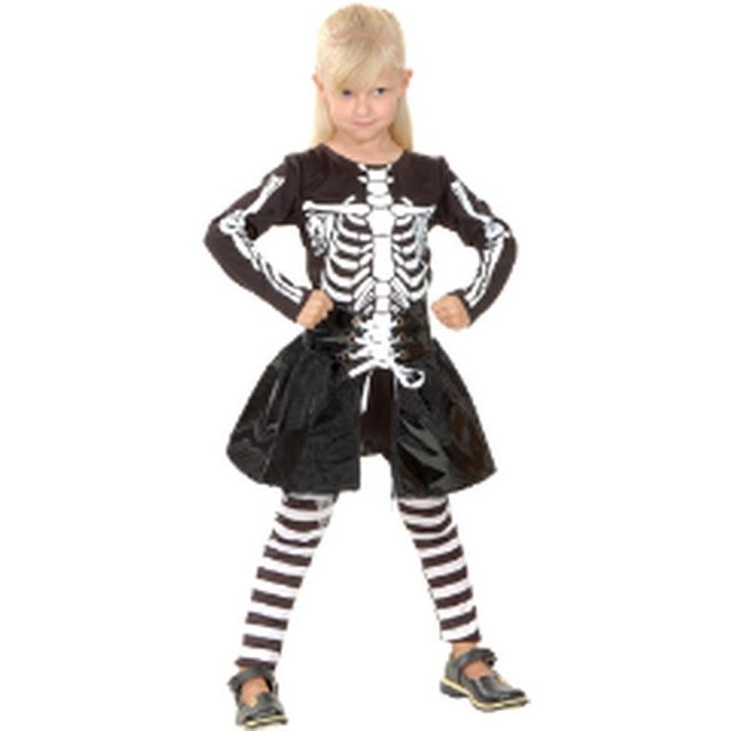 Lil Skeleton Girl - Child - Large*** - Jokers Costume Mega Store