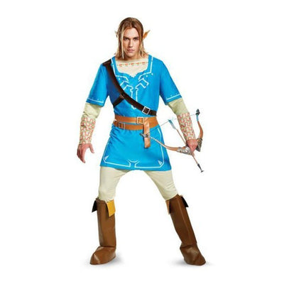 Link Breath Of The Wild Deluxe Costume Adult - Jokers Costume Mega Store