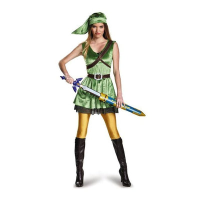 Link Female Costume Adult - Jokers Costume Mega Store