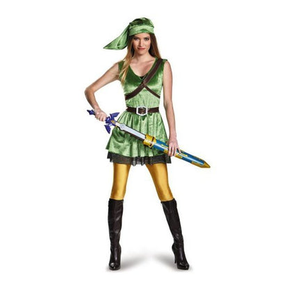 Link Female Costume Adult - Jokers Costume Mega Store