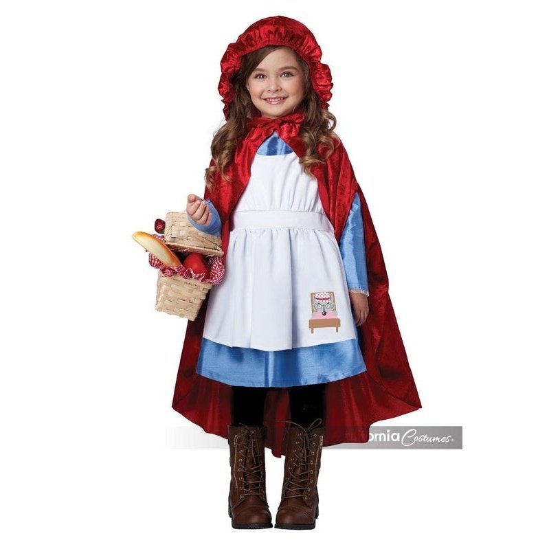 Little Red Riding Hood Classic Toddler Costume - Jokers Costume Mega Store