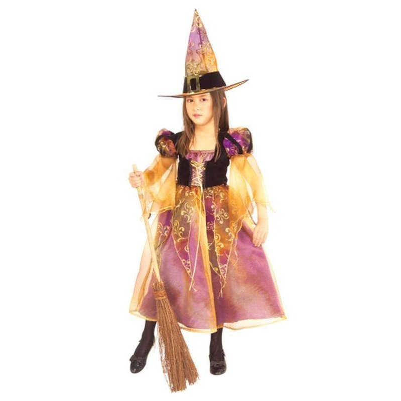 Long Elegant Witch Size M - Jokers Costume Mega Store