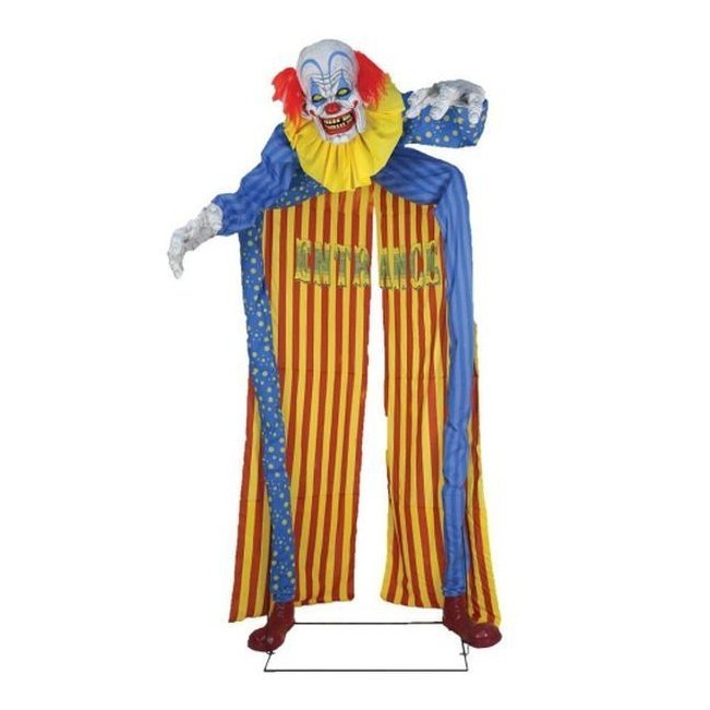Looming Clown Animated Archway Prop - Jokers Costume Mega Store
