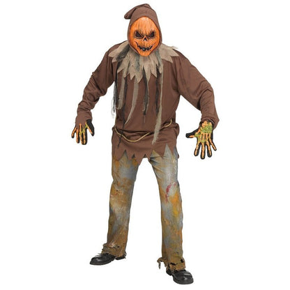 Lu Evil Pumpkin Adult Costume - Jokers Costume Mega Store