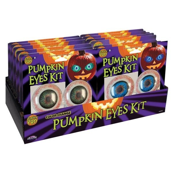 Lu Pumpkin Eyes Pair - Jokers Costume Mega Store