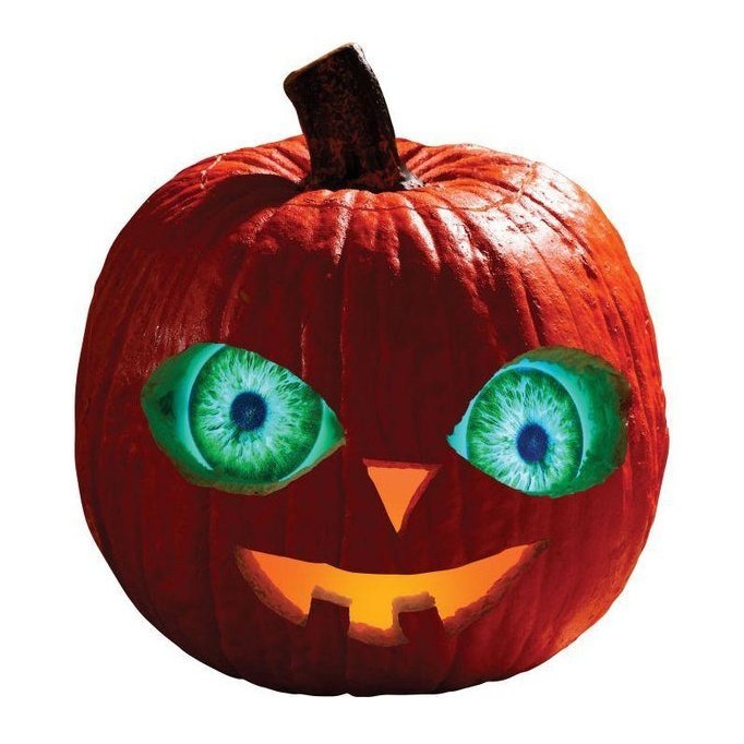 Lu Pumpkin Eyes Pair - Jokers Costume Mega Store