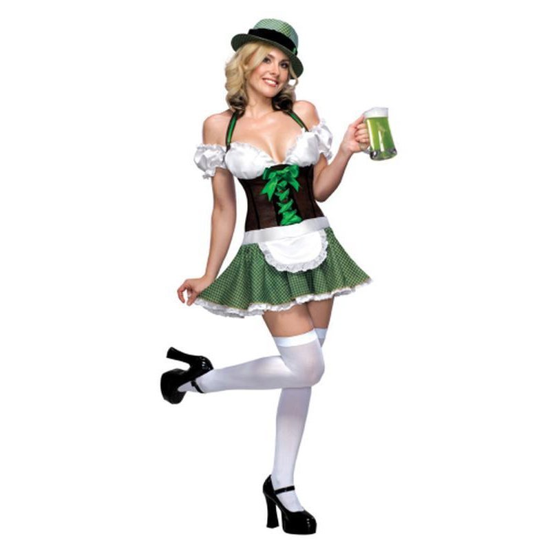 Lucky Charm Barmaid Costume Size M - Jokers Costume Mega Store
