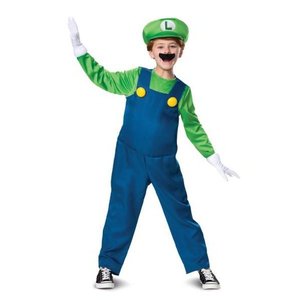 Luigi Deluxe (2019) Boys Costume - Jokers Costume Mega Store