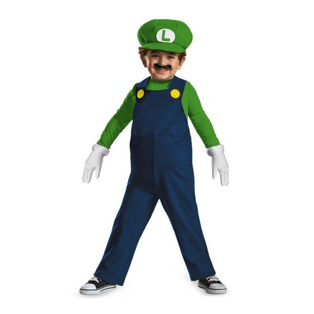 Luigi Toddler Costume - Jokers Costume Mega Store