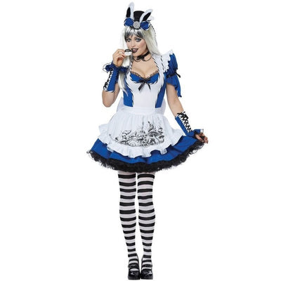 Mad Alice Women's Deluxe Wonderland Costume - Jokers Costume Mega Store