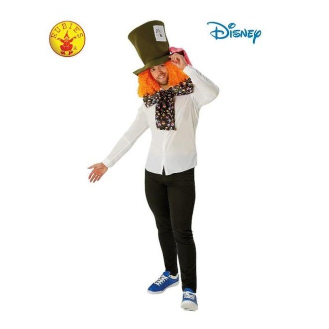 MAD HATTER ACCESSORY SET, ADULT-Hats and Headwear-Jokers Costume Mega Store