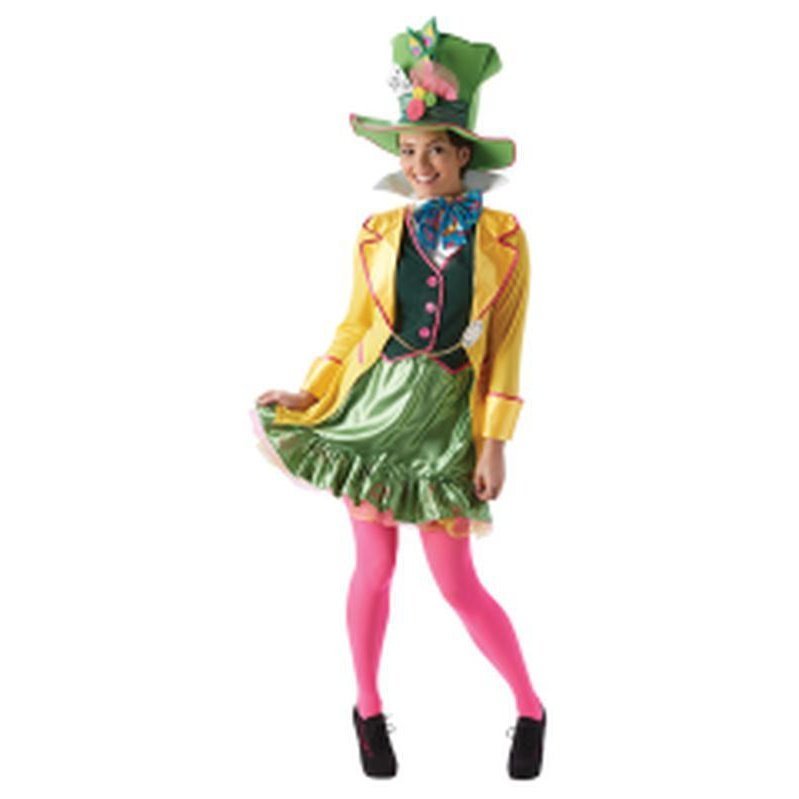 Mad Hatter Ladies Size L - Jokers Costume Mega Store