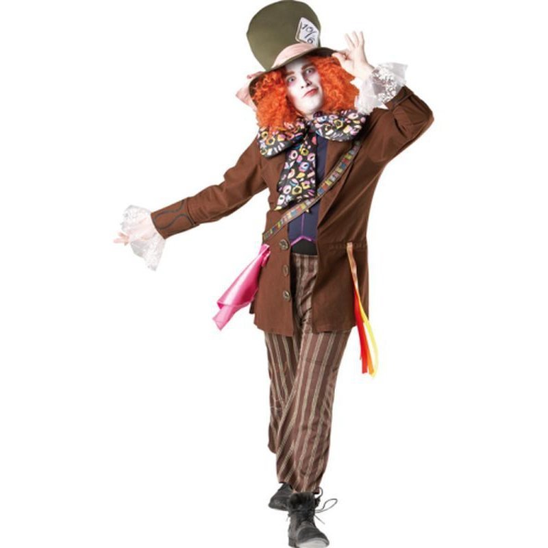 Mad Hatter Size Xl - Jokers Costume Mega Store