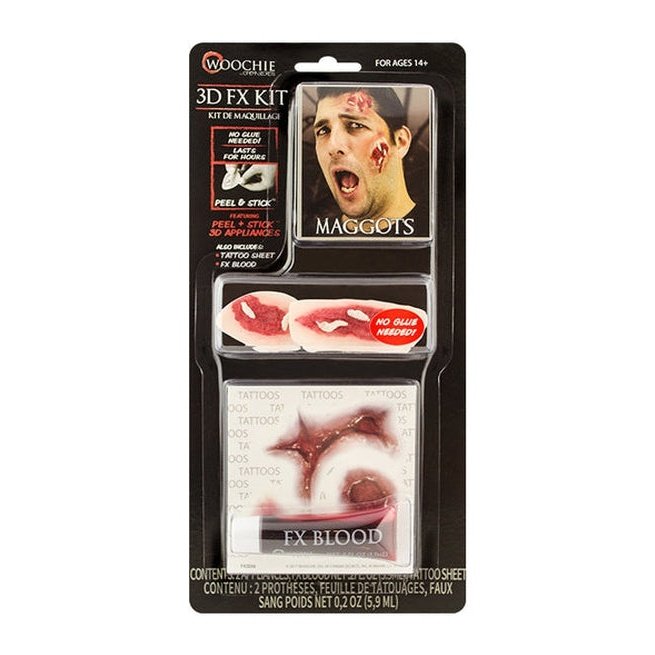Maggots Fx Makeup Kit - Jokers Costume Mega Store