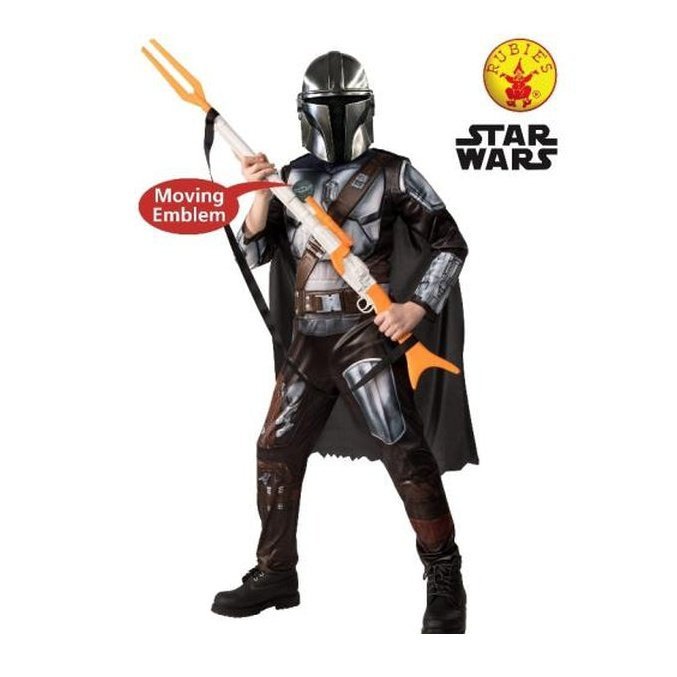 Mandalorian Deluxe Costume, Child - Jokers Costume Mega Store