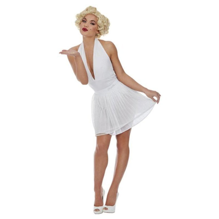 Marilyn Monroe Fever Costume, White - Jokers Costume Mega Store