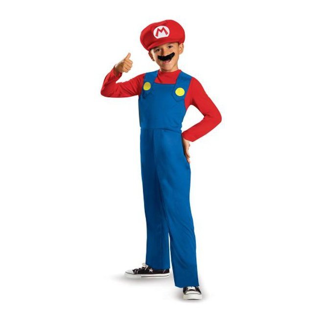 Mario Classic Costume Child - Jokers Costume Mega Store