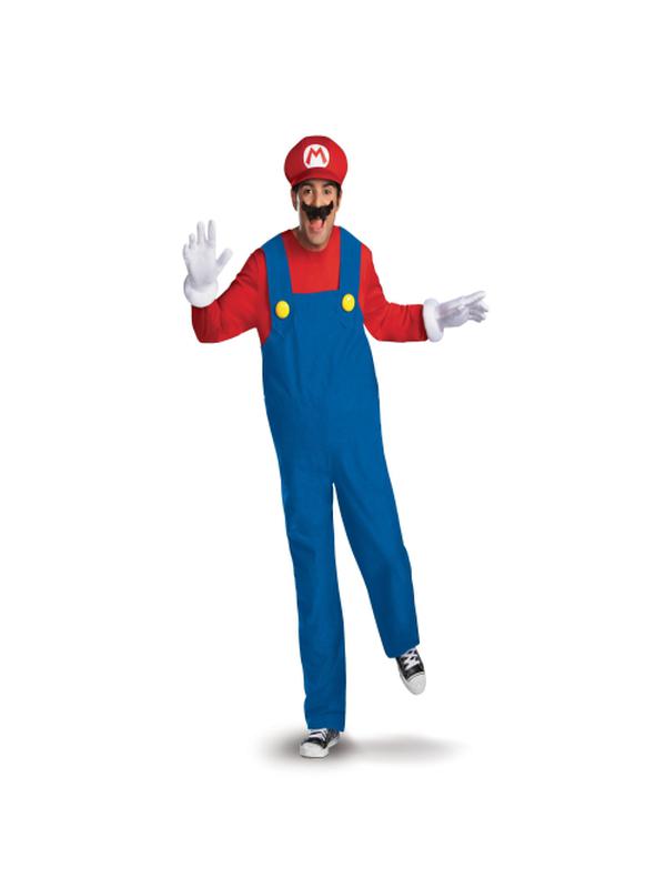 Mario Deluxe Adult Costume - Jokers Costume Mega Store