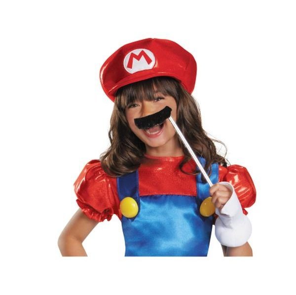 Mario Skirt Version Child Costume - Jokers Costume Mega Store