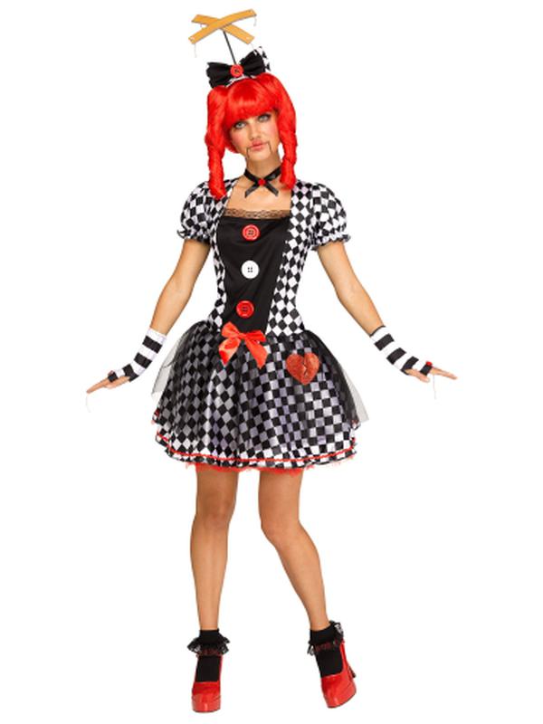 Marionette Doll Adult Costume - Jokers Costume Mega Store
