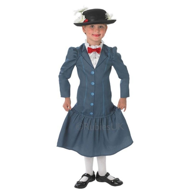 Mary Poppins Deluxe Costume Size 3 4 - Jokers Costume Mega Store