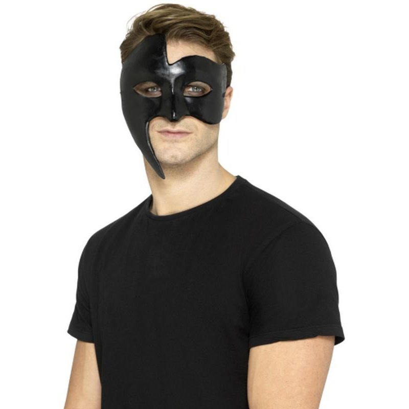 Masquerade Gothic Phantom Mask - Jokers Costume Mega Store