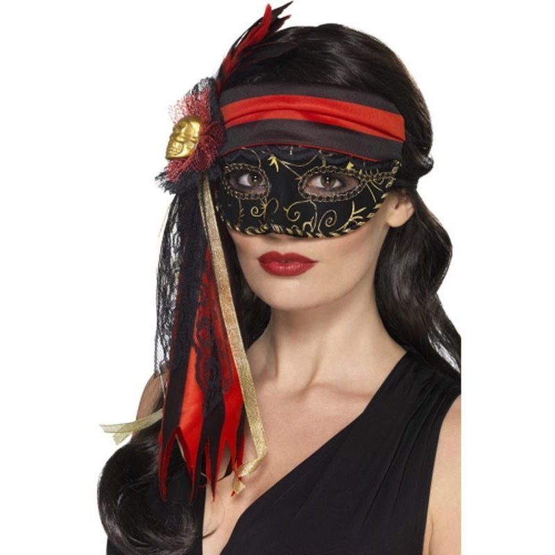 Masquerade Pirate Eyemask - Jokers Costume Mega Store