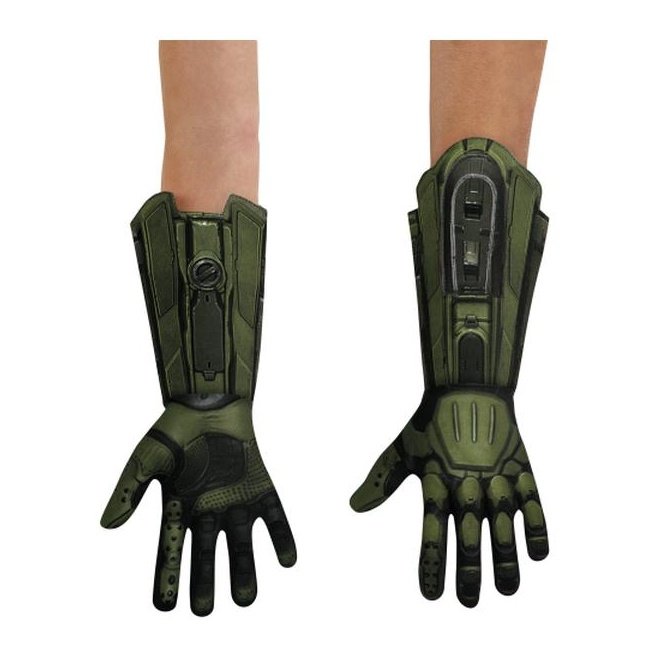 Master Chief Deluxe Adult Gloves - Jokers Costume Mega Store