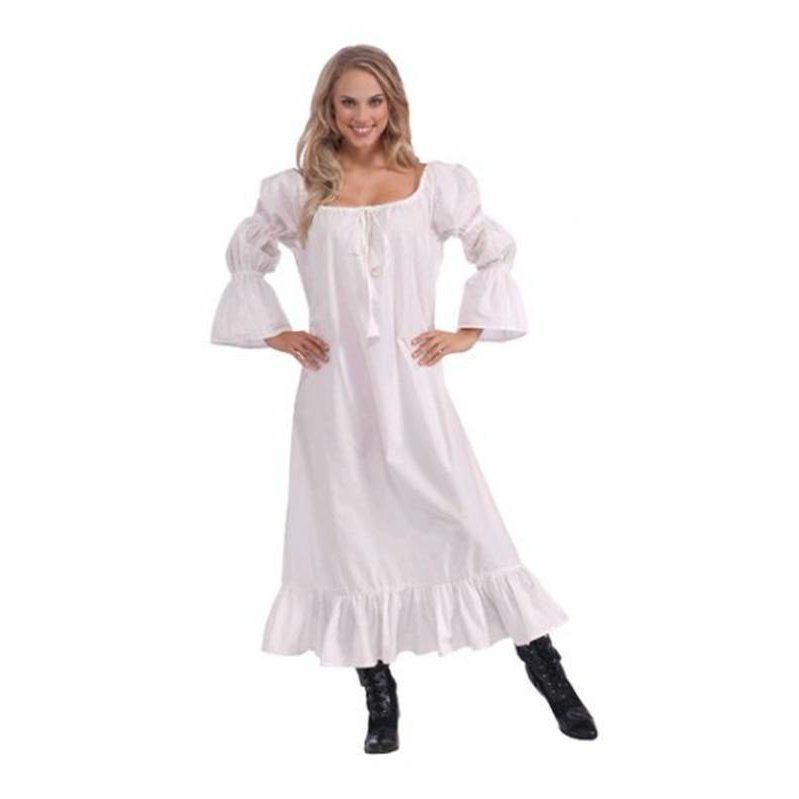 Medieval Lady Chemise Costume Size Std - Jokers Costume Mega Store