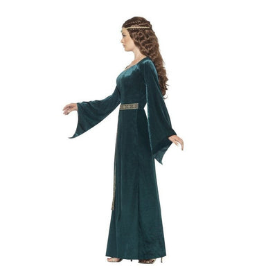 Medieval Maid Costume - Green - Jokers Costume Mega Store