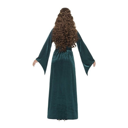 Medieval Maid Costume - Green - Jokers Costume Mega Store