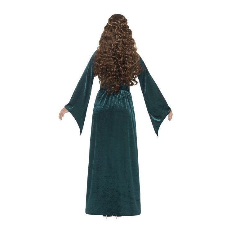 Medieval Maid Costume - Green - Jokers Costume Mega Store