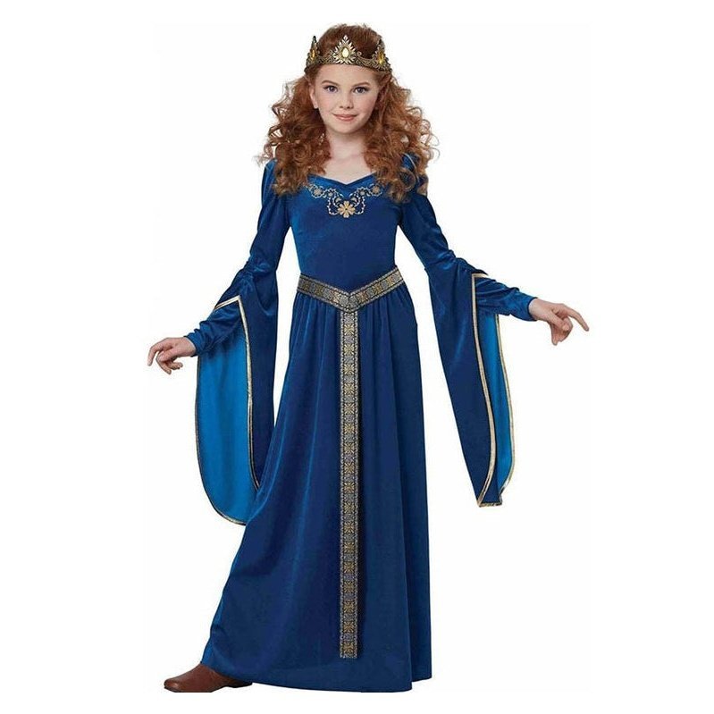 Medieval Princess/Child Blue - Jokers Costume Mega Store