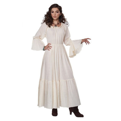 Medieval Renaissance Peasant Chemise Womens Costume - Jokers Costume Mega Store