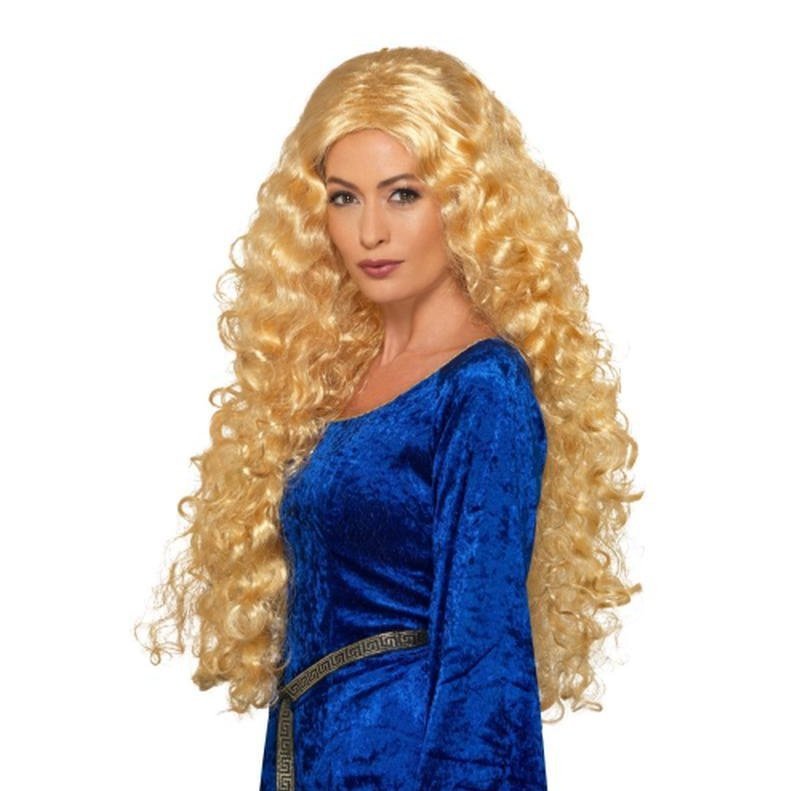 Medieval Warrior Queen Wig Blonde - Jokers Costume Mega Store