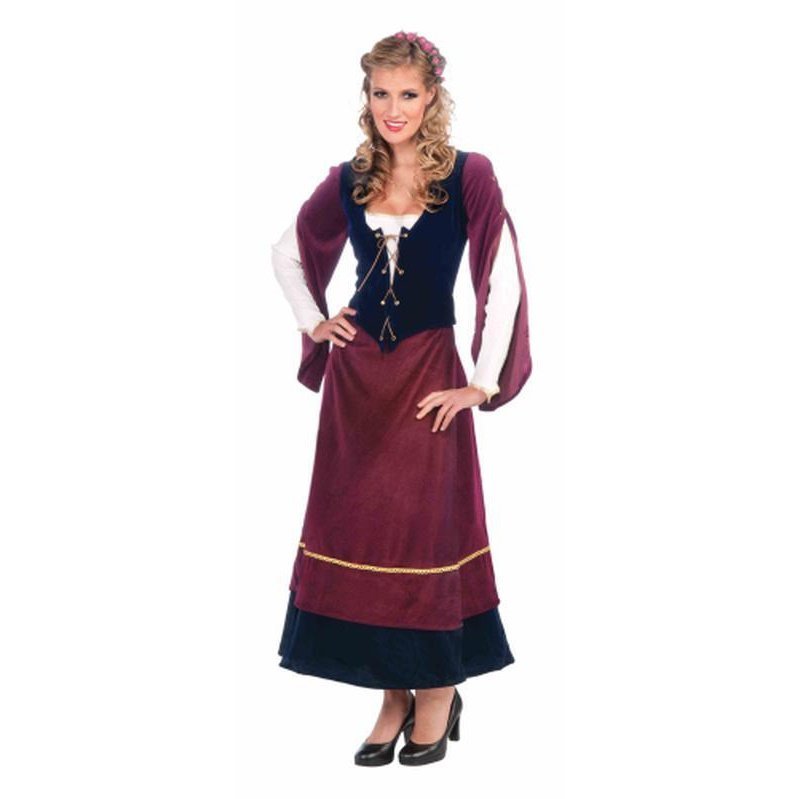 Medieval Wench Costume Size Std - Jokers Costume Mega Store