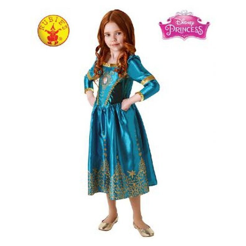 Merida Deluxe Costume, Child Size Small (3 4 Yrs) - Jokers Costume Mega Store