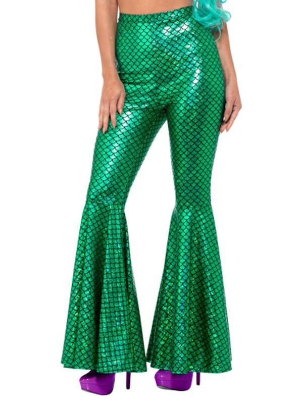 Mermaid Flared Trousers - Jokers Costume Mega Store