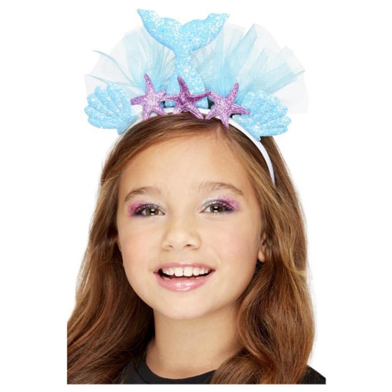 Mermaid Headband, Blue - Jokers Costume Mega Store