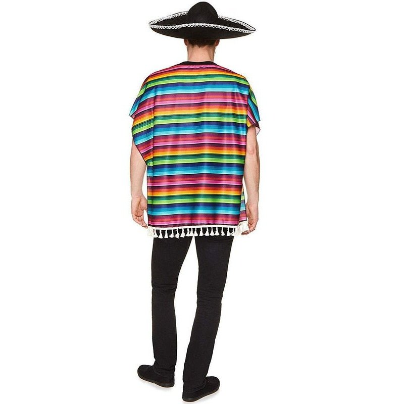 Mexican Poncho (D) - Jokers Costume Mega Store