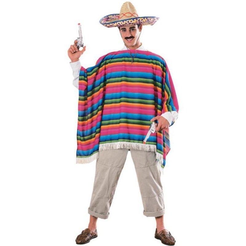 Mexican Serape Size Std - Jokers Costume Mega Store