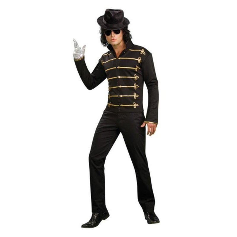 Michael Jackson Military Printed Jacket Size S - Jokers Costume Mega Store