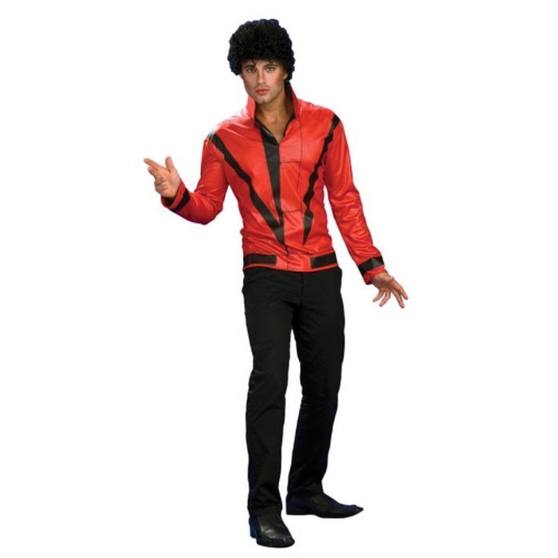 Michael jackson black and clearance red outfit